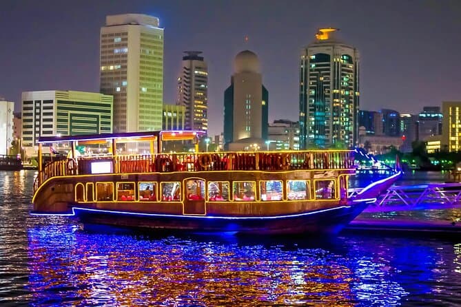 Dinner on Dubai’s Glittering Waters